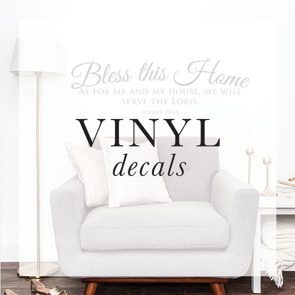 Christian and Scripture Vinyl Wall Decals
