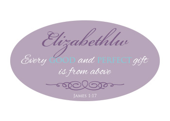 Personalized Wall Stickie-Every Good and Perfect Gift