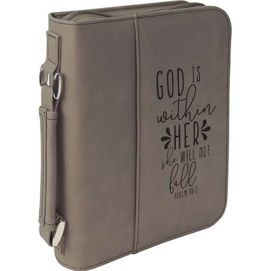 God Is Within Her Bible Cover