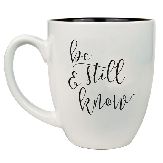 Be Still And Know 16 oz Bistro Mug #2