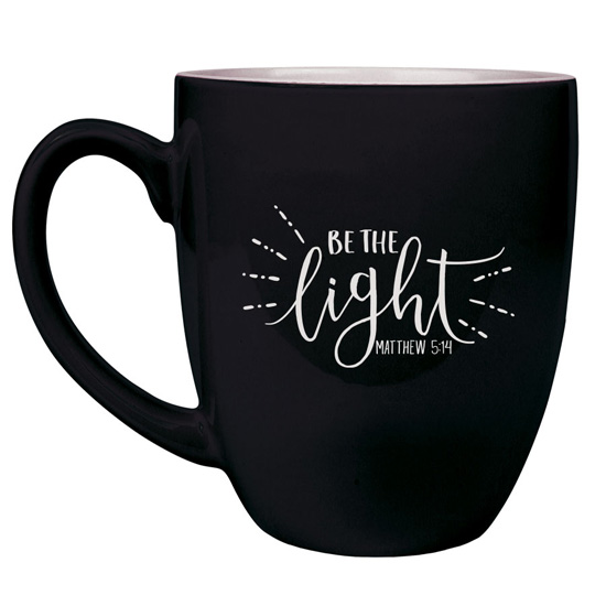 Be The Light 16 oz Bistro Mug #1