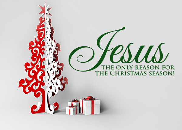 The Only Reason for the Season Vinyl Wall Statement