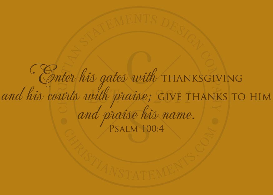 thumbnail image 2 of Offering Envelope - Thanksgiving - Enter His Gates (Pack Of 100) - Concordia Supply 2 of 10