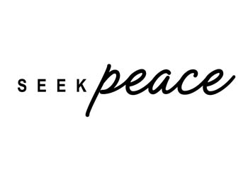 Seek Peace Vinyl Wall Statement #2