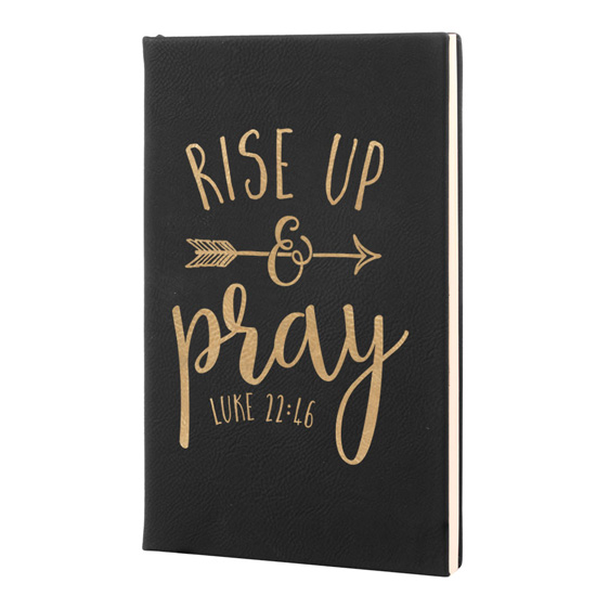 Rise Up And Pray Leatherette Journal #1