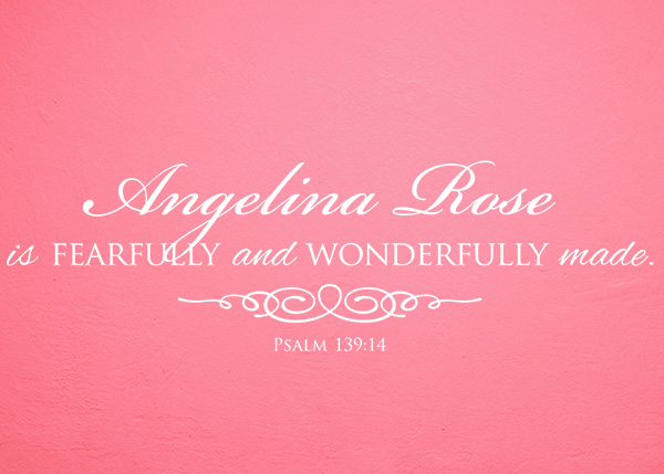 Fearfully and Wonderfully Made - Psalm 139:14 #1