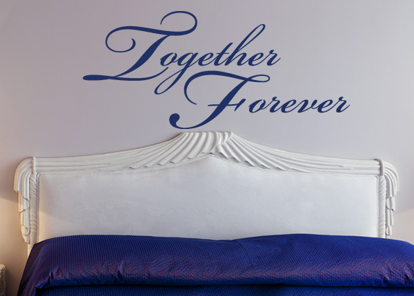 Together Forever Vinyl Wall Statement