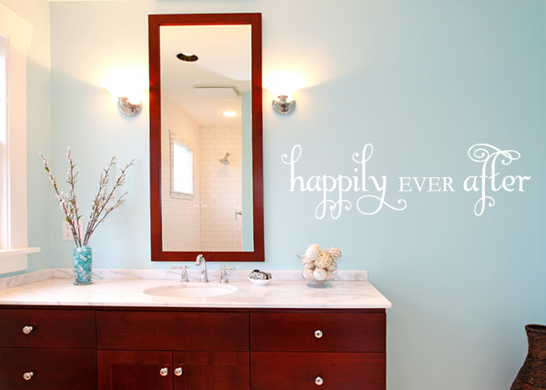 Happily Ever After Vinyl Wall Statement #1