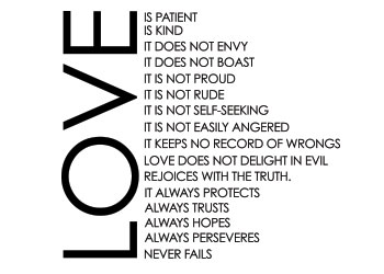 Love Is Vinyl Wall Statement #2