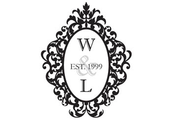 Monogram Elegant Frame Vinyl Wall Statement #2