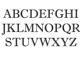 Monogram Elegant Frame Vinyl Wall Statement #3