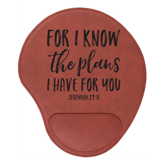 For I Know The Plans Mouse Pad #1