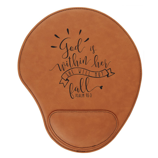 God Is Within Her Mouse Pad #1