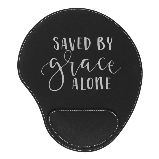 Saved By Grace Alone Mouse Pad