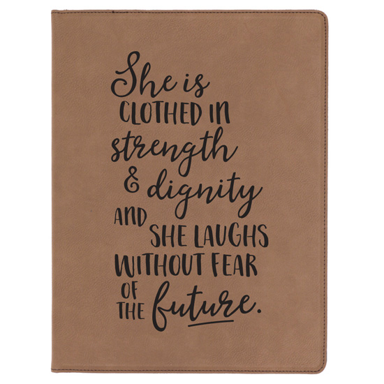 She Is Clothed In Strength And Portfolio Cover #1
