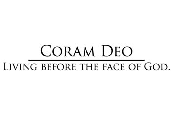 Coram Deo Vinyl Wall Statement #2