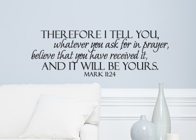 Bible Verse Wall Decals and Christian Decor with a focused on Scripture |  Christian Statements