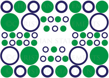 Circle and Ring Pack Vinyl Wall Statement