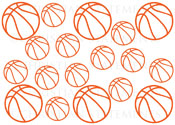 Basketball Pack Vinyl Wall Statement