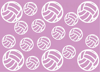 Volley Ball Pack Vinyl Wall Statement