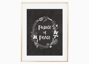 Prince Of Peace Wall Print