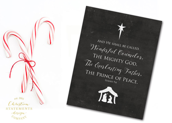 And He Shall Be Called Wall Print - Isaiah 9:6 #2