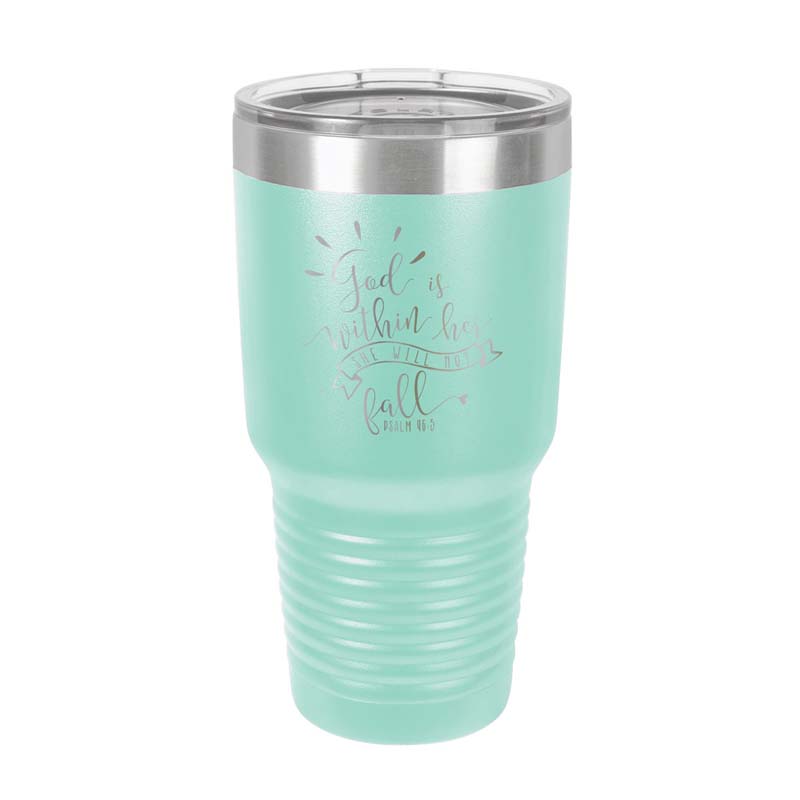 God Is Within Her Insulated Tumbler