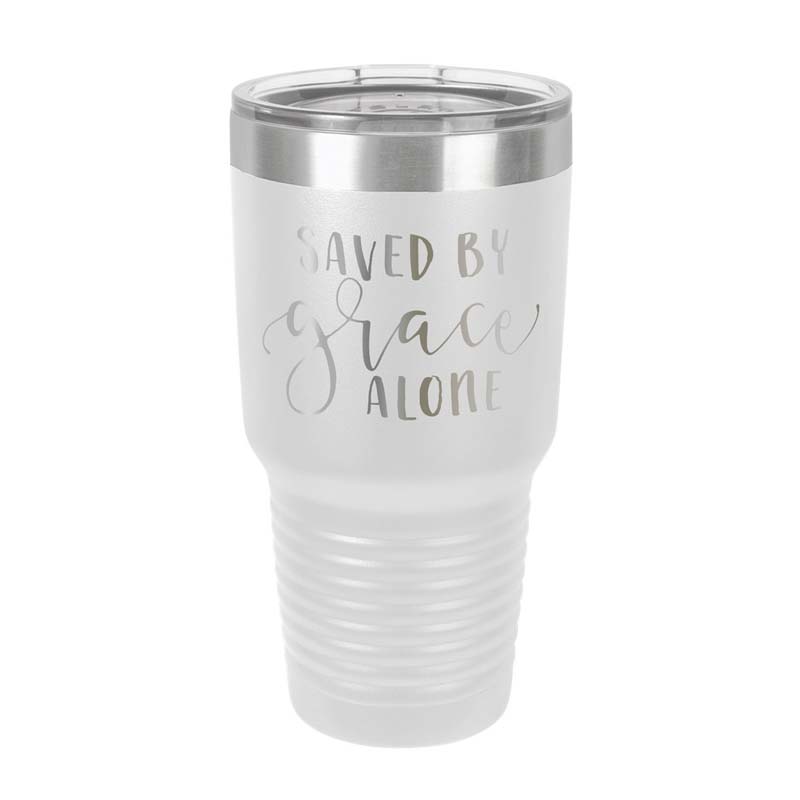Saved By Grace Alone Insulated Tumbler