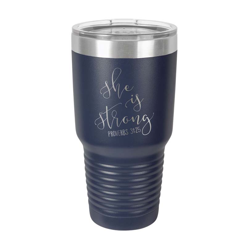 She Is Strong Insulated Tumbler #1
